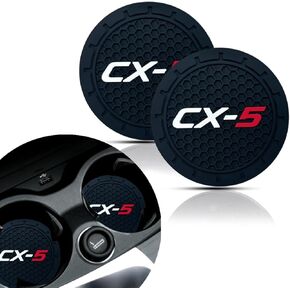 Car Cup Holder Coasters, 2PCS 2.75 Inch Coasters for Mazda CX5 Accessories