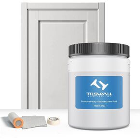TILSWALL Dilution-Free Paint for Paint Sprayer for Furniture, Cabinet, Fence, Chair(White)