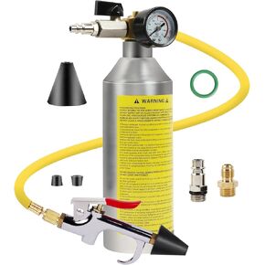 MR Cartool AC Flush Kit Car HVAC Flush Tool ، Automotive Air Complementer System Kit مع خرطوم مطاطي 3.5 قدم