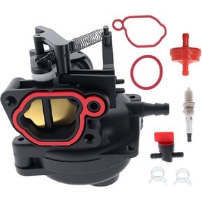 799584 Carburetor for Troy Bilt TB110 TB200 ، 09P702 103M02 104M02 ، 550EX 625EX 675EX 725EXI 163CC MOWN مع مجموعة مرشح الهواء