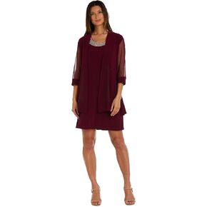 R&M Richards Women's Casual Cascade Shrug
