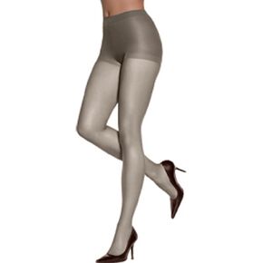 Hanes Women's Women Ultra Altra Contol Top Pantyhose مع إصبع القدم المقوى 706