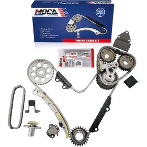 MOCA Timing Chain Kit Fit 2001-2004 for Chevrolet Tracker 2.5L, 1999-2005 for Suzuki Grand Vitara 2.5L, 2001-2001 Grand Vitara 2.7L, 2004-2004 Vitara 2.5L, 2002-2004 XL-7 2.7L, 2005-2006 XL-7 2.7L