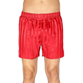 INTIMO Mens Silk Tripe Jacquard Boxer