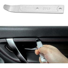4140 Pry Tool, Trim Removal Tool, Auto Door Audio Dash Panel Popper Trim Puller, Car Accessories Metal Pry Bar for Removing Interior Trim, Paneling, Sheet Metal, Fasteners and More (1PCS) in Kuwait