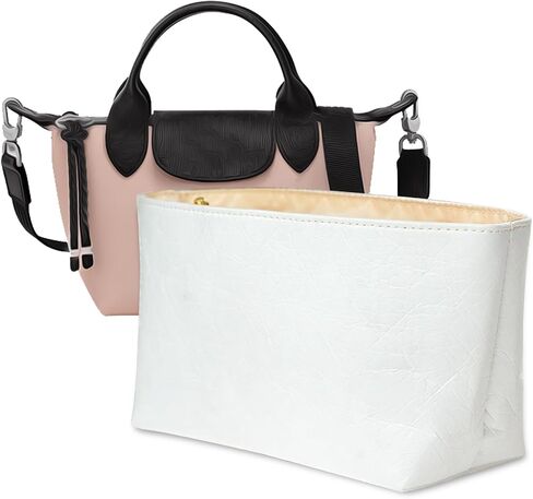Ultra-light Purse Organizer Insert Compatible with Longchamp Energy Series Bag and More, Waterproof DupontPaper and Silk Handbag Inner for Luxury Bags, Keeps Tote Handbag Neat (Energy, XS) in Saudi Arabia