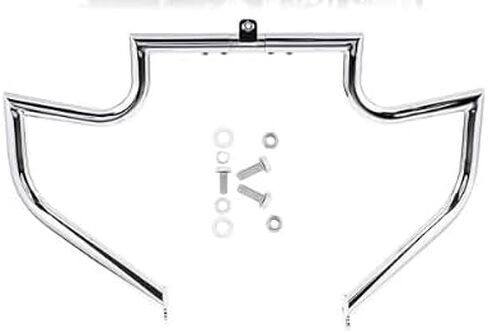 Motorcycle Crash Bar, Highway Engine Guard Crash Bar for Harley Davidson Touring Road King Street Glide Electra Glide CVO and Trike Models 97-08 (Bright Black) in Saudi Arabia