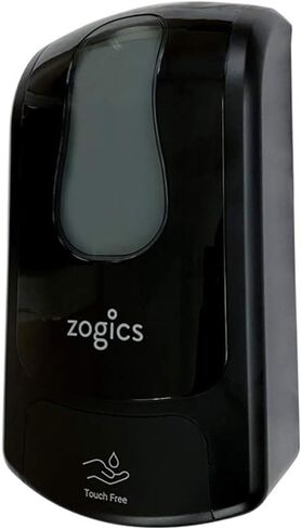 Zogics Touch-Free Automatic Dispenser for Foaming Hand Sanitizer and Hand Soaps, Wall-Mounted (Black) in Kuwait