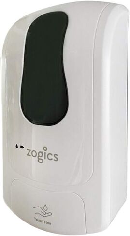 Zogics Touch-Free Automatic Dispenser for Foaming Hand Sanitizer and Hand Soaps, Wall-Mounted (Black) in Kuwait