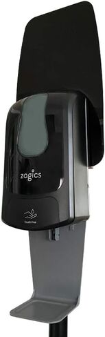 Zogics Touch-Free Automatic Dispenser for Foaming Hand Sanitizer and Hand Soaps, Wall-Mounted (Black) in Kuwait