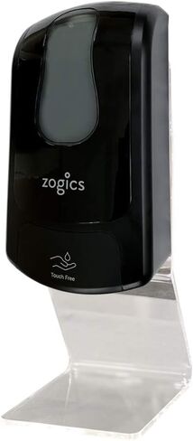 Zogics Touch-Free Automatic Dispenser for Foaming Hand Sanitizer and Hand Soaps, Wall-Mounted (Black) in Kuwait