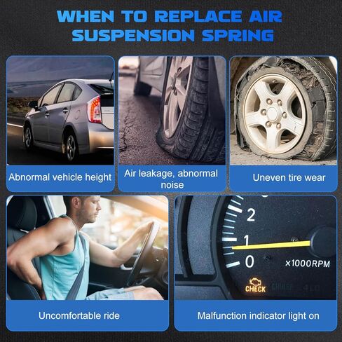 1pc تعليق الهواء Strut Strut Front Spring Spring 2006-2009 E350 ، 2003-2009 E320 ، 2003-2006 E500 ، 2007-2009 E550 3.2L 5.0L 5.5L ، ضاغط التعليق الجوي استبدال OE 211320513 2113206113 in Kuwait