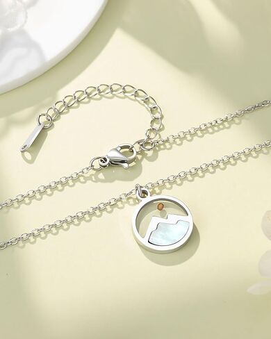 Silver/Gold Mustard Seed Necklace Baptism Confirmation First Communion Catholic Christian Gifts for Teens Girls Women in Kuwait