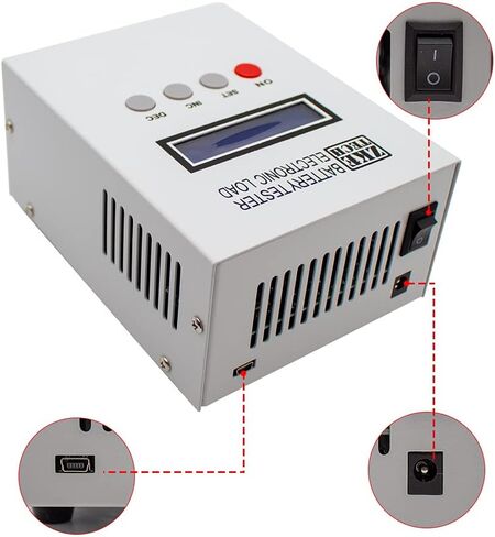 EBC-A20 Lithium/Lead Acid Battery Capacity Tester Charge 5A Dischage 20A Electronic Load (EBC-A20) in Kuwait