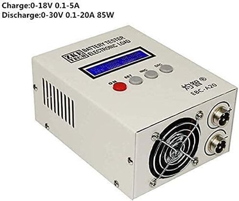 EBC-A20 Lithium/Lead Acid Battery Capacity Tester Charge 5A Dischage 20A Electronic Load (EBC-A20) in Kuwait