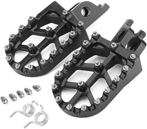 أوتاد قدم الدراجة الأوساخ على دراجة نارية على قدم وساق CNC CNC CRF250L/CRF250L Rally 12-21 CRF300L/CRF300L RALLY 21-24 TRANSALP XL750 RED in Kuwait