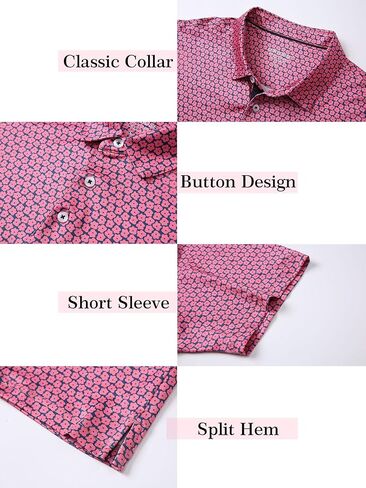 Men’s Moisture-Wicking Golf Polo Shirt in Saudi Arabia