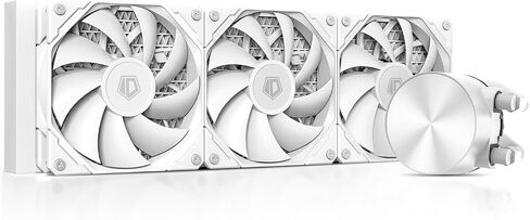 ID-COOLING FX360 Pro Liquid CPU Cooler for Desktop - 360mm AIO Cooler, 3 x 120mm High-efficient Fans, Special CD Pattern Pump Header, Intel & AMD Compatible, TDP: 350W in Saudi Arabia