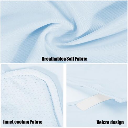 M-YOUNG UV Protection Neck Gaiter Face Cover for Summer Outdoor Activities Balaclava Bandana for Women in Saudi Arabia