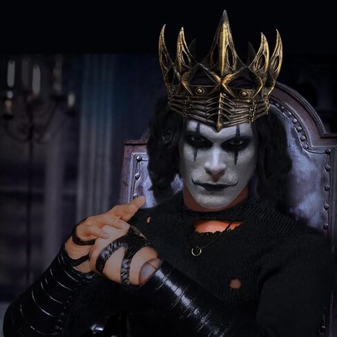 L'Vow Adult Goth Headpiece - شرير ملكة التاج للعصا لعصور القرون الوسطى ، إكسسوارات الحفلات في العصور الوسطى in Saudi Arabia