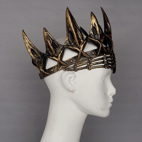 L'Vow Adult Goth Headpiece - شرير ملكة التاج للعصا لعصور القرون الوسطى ، إكسسوارات الحفلات في العصور الوسطى in Saudi Arabia