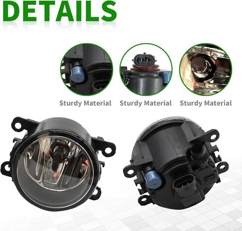 مجموعة ضوء الضباب الأمامية متوافقة مع Impreza 2012-2019 Outback 2010-2012 Forester 2014-2017 WRX/WRX STI 2015-2017 33900-T0A-A01 4F9Z15200AA in Kuwait