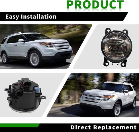 مجموعة ضوء الضباب الأمامية متوافقة مع Impreza 2012-2019 Outback 2010-2012 Forester 2014-2017 WRX/WRX STI 2015-2017 33900-T0A-A01 4F9Z15200AA in Kuwait