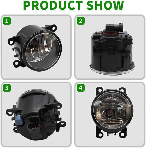 مجموعة ضوء الضباب الأمامية متوافقة مع Impreza 2012-2019 Outback 2010-2012 Forester 2014-2017 WRX/WRX STI 2015-2017 33900-T0A-A01 4F9Z15200AA in Kuwait