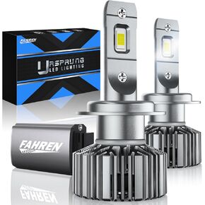 FAHREN Upgraded H119005 Fog Lights,3X Ultra Brightness 6500K H11 9005 Fog lights, IP68 Waterproof, Pack of 4