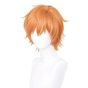 المرأة pjsekai kohane azusawa wig cosplay anime halloween coftue hair double ponytail with wigcap