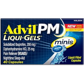 Advil PM Liqui-Gels Minis, 40 Liquid Filled Capsules