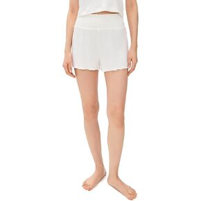 Z SUPPLY Women's Dawn Smocked Rib Shorts