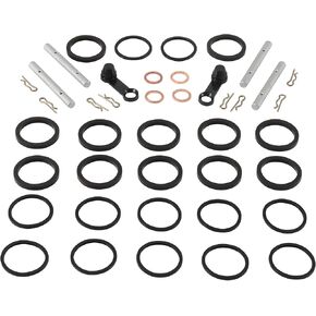 All Balls Racing Caliper Rebuild Kit 18-3096 Compatible With/Replacement For Yamaha VMX17 V MAX 2009-2018, YZF-R1 2007-2014