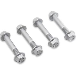For 2009-2025 Ford F150 4x 10.9 Hardened Rear Shock Bolt Kit Upper + Lower with Dacromet Coating, Fits 4x4 & 2WD