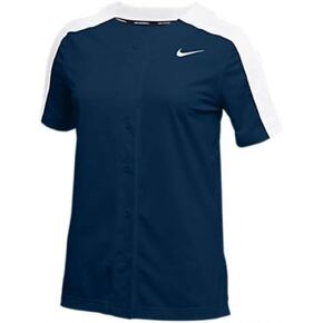 Nike Boy's Full-Button Vapor Baseball Jersey
