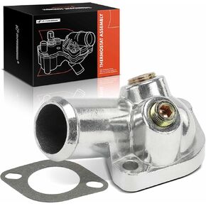 A-Premium 14088753 Engine Coolant Thermostat Housing Compatible with Select Chevrolet/GMC/Buick/Checker/Oldsmobile/Pontiac Models