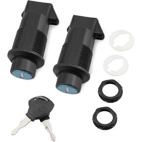 Universal RS Lock Set with 2 Keys for RS Motorcycle Hard Saddlebags, Fit for Honda/Yamaha/Kawasaki/Suzuki Harley etc.