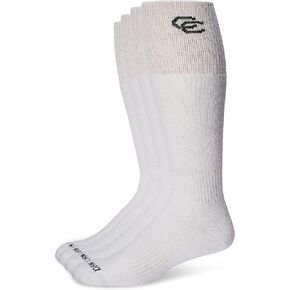 Dan Post Boot Company mens Cowboy Certified Over the Calf Socks 4 Pair