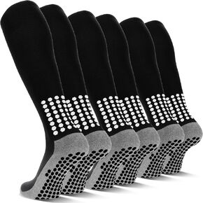 3 أزواج قبضة كرة القدم الجوارب الرجال ملهى غير قسيمة كرة قدم كرة السلة الجوارب الجوارب الركبة عالية الجوارب طويلة in Kuwait