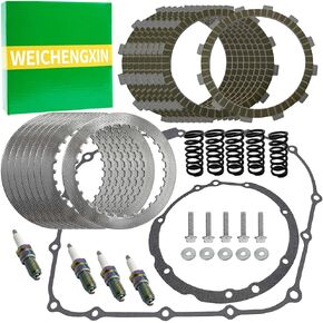 Clutch Kit Heavy Duty Springs & Cover Gasket Compatible with Honda Shadow Aero 1100 Shadow ACE 1100 Shadow Spirit 1100 VT1100C1 VT1100C VT1100C2 VT1100C3 1995-2007