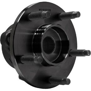 PB513206 Front Premium Black Wheel Bearing & Hub Assembly for 2004-2011 Saturn Ion/Chevrolet Cobalt ، HHR/Pontiac G5 ، Pursuit