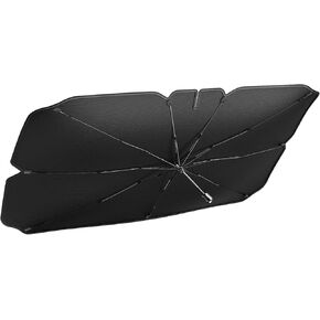 TECKNET Car Windshield Sun Shade Umbrella, Foldable Windshield Sun Shade for Car Block UV Rays and Heat