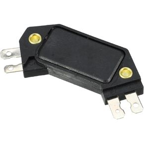 Ignition Control Module, Inner Ignition Module Control Unit No.1875990 for Chevrolet Bel Air 81-74 for Chevy Camaro 87-74 ABS Black, 1 Pc