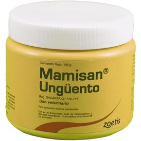 Mamiisan Ungüento Veterinario de Mexico - 100g, Yellow