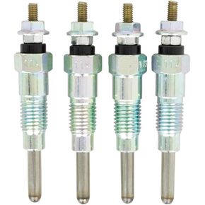4x Glow Plug 11065-34W00 متوافق مع Nissan for Datsun SD22 SD25 Truck K-EF22 EGF22 REGF22 N-EH40