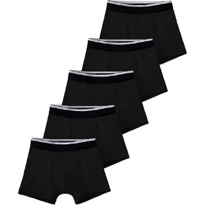 TIICHOO Boys Incontinence Underwear Washable Cotton Kids Incontinence Boxer Briefs 5 Pack in Saudi Arabia