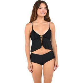 Citrus Women's Flounce Tankini Swimsuit Top