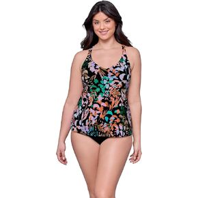 Aqua Green Women's Y-Back Tankini
