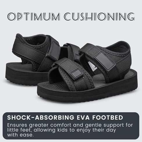 طفل صغير طفل الصندل الأولاد الفتيات قابلة للتعديل حزام مفتوح الصيف في الهواء الطلق للجنسين للطفل الرياضة الشاطئ (طفل صغير/طفل صغير/طفل كبير) in Kuwait