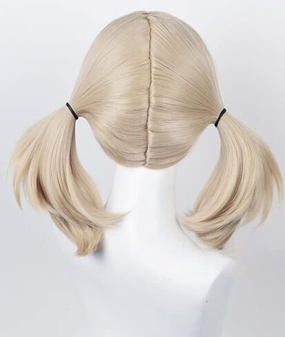 Womens Pjsekai Kohane Azusawa Wig Cosplay Anime Halloween Costume Double Ponytail Hair with Wigcap in Saudi Arabia